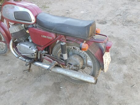1986 Jawa 350/634, красный, 52000 рублей, вид 4