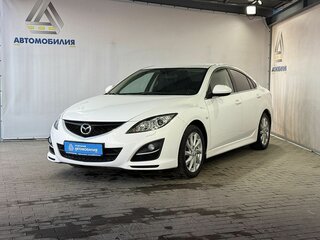 2011 Mazda 6 II (GH) Рестайлинг, белый, 765000 рублей, вид 1