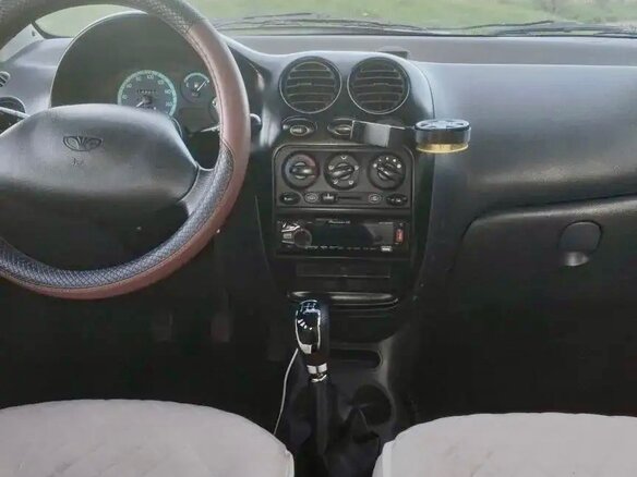 2008 Daewoo Matiz I Рестайлинг, бежевый, 270000 рублей - вид 7
