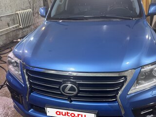 2009 Lexus LX 570 III, голубой, 2950000 рублей, вид 1