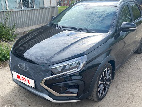 2024 Lada (ВАЗ) Vesta SW Cross I Рестайлинг (NG), чёрный, 1650000 рублей