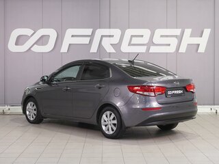 2017 Kia Rio III Рестайлинг, серый, 1199000 рублей, вид 2
