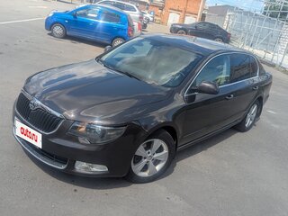 2009 Skoda Superb II, коричневый, 1020000 рублей, вид 1