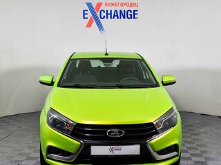 2016 Lada (ВАЗ) Vesta I, зелёный, 719000 рублей, вид 2