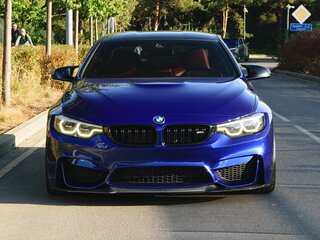 2018 BMW M4 Competition Package F82/F83 Рестайлинг, синий, 5750000 рублей, вид 3