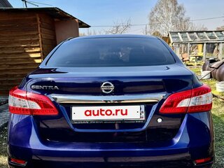 2014 Nissan Sentra VII (B17), синий, 850000 рублей, вид 2