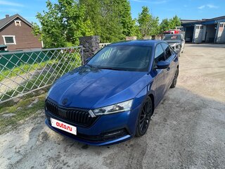 2021 Skoda Octavia IV (A8), синий, 2290000 рублей, вид 4