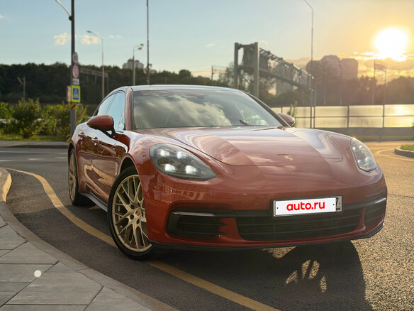 2020 Porsche Panamera 4 II, оранжевый, 8300000 рублей - вид 28