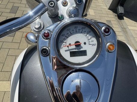 2003 Honda Shadow 400, серебристый, 450000 рублей, вид 4