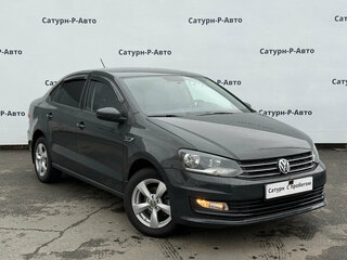 2018 Volkswagen Polo V Рестайлинг, серый, 1090000 рублей, вид 3