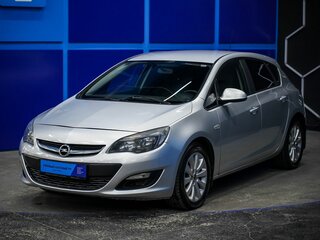 2012 Opel Astra J Рестайлинг, серебристый, 680000 рублей, вид 2