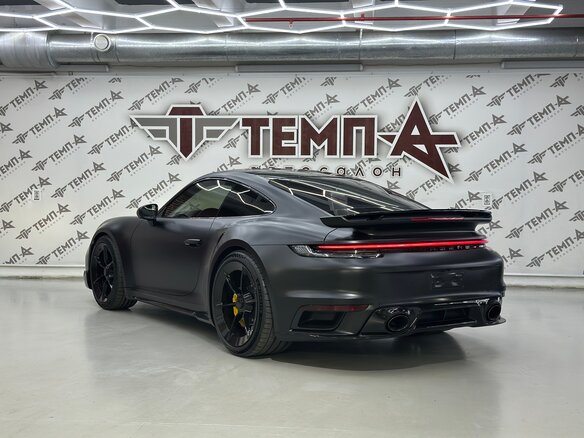 2021 Porsche 911 Turbo VIII (992), чёрный, 19500000 рублей - вид 21