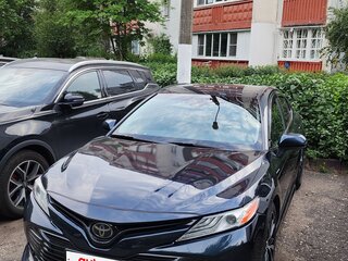 2017 Toyota Camry VIII (XV70), чёрный, 2500000 рублей, вид 1