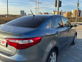 2013 Kia Rio III, голубой, 1100000 рублей, вид 5