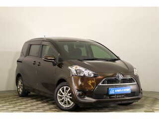 2016 Toyota Sienta II, коричневый, 1379000 рублей, вид 1