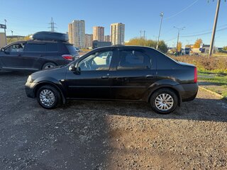 2009 Renault Logan I, чёрный, 410000 рублей, вид 4