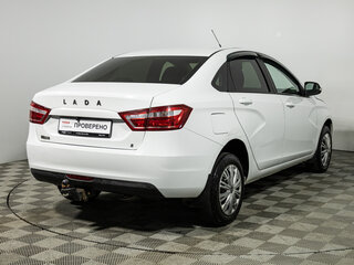 2017 Lada (ВАЗ) Vesta I, белый, 699777 рублей, вид 5