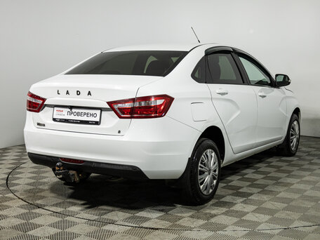 2017 Lada (ВАЗ) Vesta I, белый, 649777 рублей, вид 5
