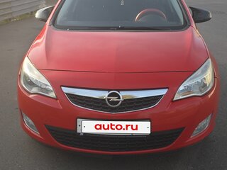 2012 Opel Astra J Рестайлинг, красный, 570000 рублей, вид 1