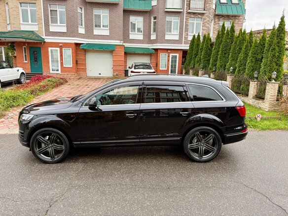 2014 Audi Q7 I (4L) Рестайлинг, чёрный, 2750000 рублей - вид 4