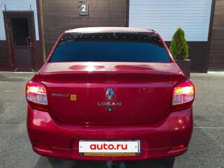 2014 Renault Logan II, красный, 500000 рублей, вид 2