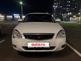 2011 Lada (ВАЗ) Priora I, белый, 350000 рублей, вид 1