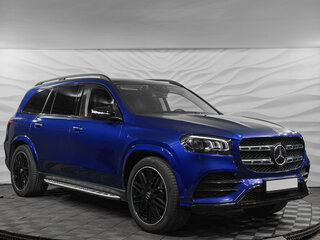 2020 Mercedes-Benz GLS 450 II (X167), синий, 7649000 рублей, вид 3