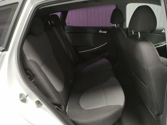 2013 Hyundai Solaris I, белый, 858000 рублей - вид 9