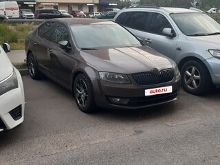 2014 Skoda Octavia III (A7), коричневый, 1470000 рублей, вид 3