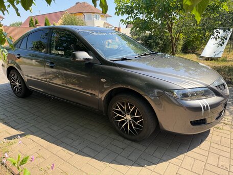 2006 Mazda 6 I (GG) Рестайлинг, серый, 500000 рублей, вид 2