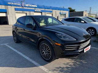 2020 Porsche Cayenne III, чёрный, 6650000 рублей, вид 3