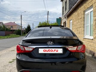 2011 Hyundai Sonata VI (YF), чёрный, 950000 рублей, вид 4