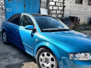 2002 Audi A4 II (B6), синий, 650000 рублей, вид 1