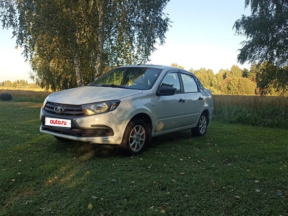 2020 Lada (ВАЗ) Granta I Рестайлинг, белый, 690000 рублей - вид 3