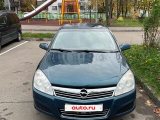2007 Opel Astra H Рестайлинг, синий, 350000 рублей, вид 2