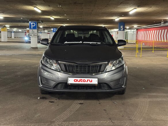 2012 Kia Rio 4-speed III, серый - вид 5