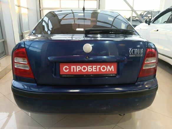 2008 Skoda Octavia I (A4) Рестайлинг, синий - вид 6
