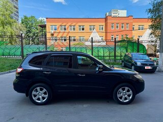 2008 Hyundai Santa Fe II, чёрный, 875000 рублей, вид 4