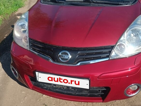 2012 Nissan Note I Рестайлинг, пурпурный, 800000 рублей - вид 3