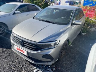 2021 Volkswagen Polo VI, серебристый, 847000 рублей, вид 2