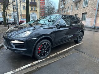 2013 Porsche Cayenne Turbo II (958), чёрный, 1590000 рублей, вид 1