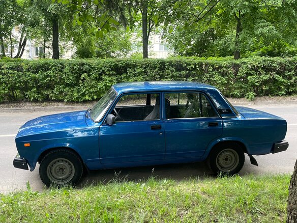 2010 Lada (ВАЗ) 2107, синий, 200000 рублей - вид 8