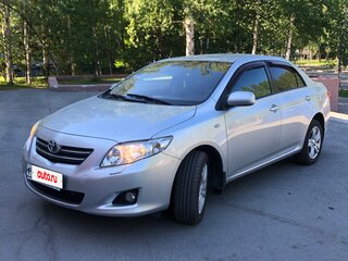 2007 Toyota Corolla AMT X (E140, E150), серебристый, 970000 рублей, вид 1
