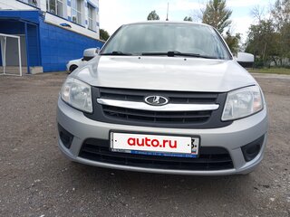 2015 Lada (ВАЗ) Granta I, серебристый, 370000 рублей, вид 1