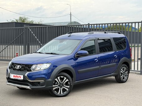 2026 Lada (ВАЗ) Largus Cross I Рестайлинг, синий, 1700000 рублей, вид 4