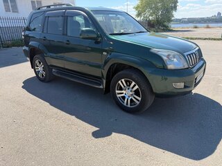 2003 Toyota Land Cruiser Prado 4-speed 120 Series, зелёный, 1530000 рублей, вид 3
