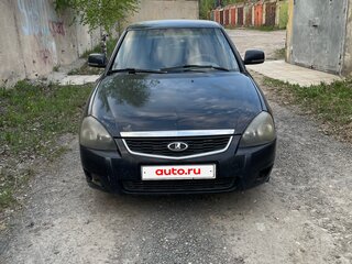 2010 Lada (ВАЗ) Priora I, чёрный, 160000 рублей, вид 1