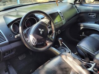2007 Mitsubishi Outlander II, чёрный, 990000 рублей, вид 4