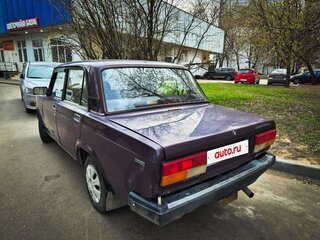 2001 Lada (ВАЗ) 2107, фиолетовый, 120000 рублей, вид 5