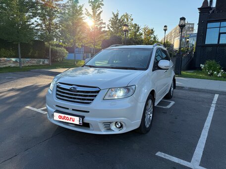 2011 Subaru Tribeca I Рестайлинг, белый, 850000 рублей, вид 2